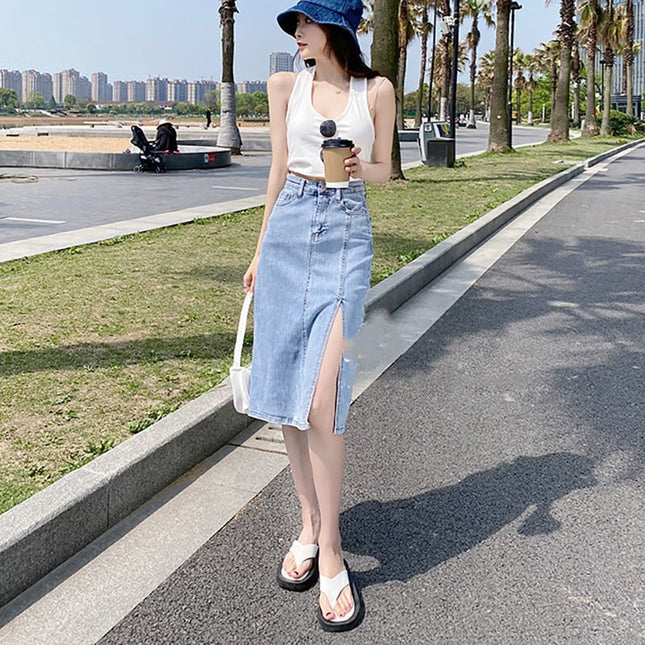 One Step Sheath Skirt