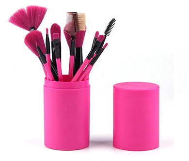 12 pcs Makeup Brush Set in a Box