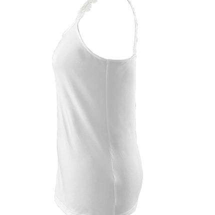 Lace Stitching Loose Vest