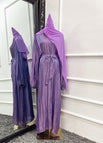 Purple turban
