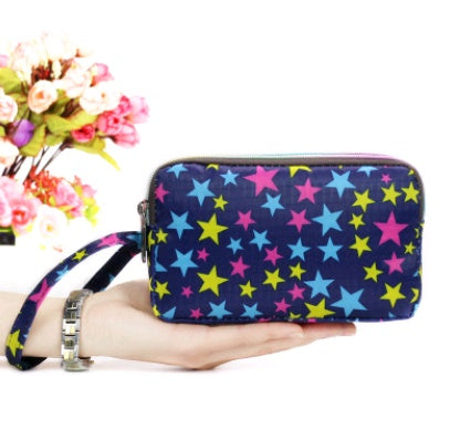 Three-Layer Portable Handbag