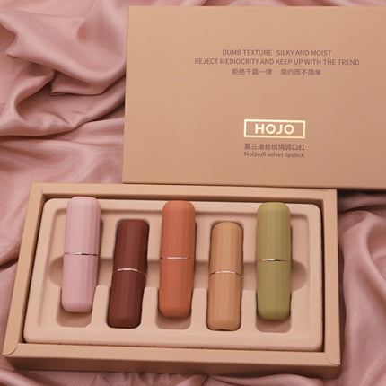 HOJO lipstick set of 5