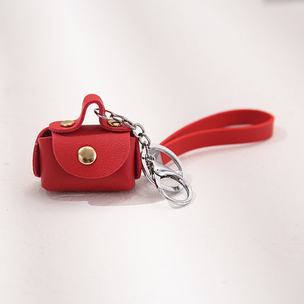 PU Personality Handbag Keychain Coin Purse