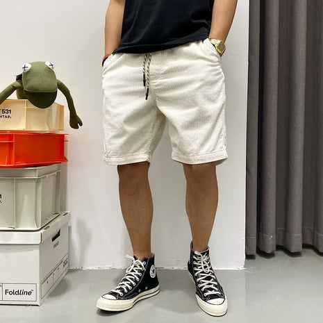 Pantalones cortos casuales retro de verano para hombre