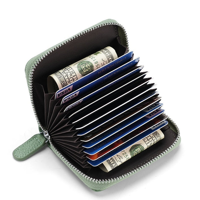 RFID Leather Card Wallet