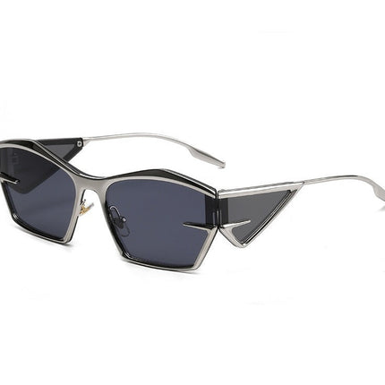 Futuristic Full-Frame Sunglasses – Technology-Inspired Fashion