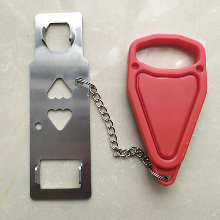 Portable Dual-Use Door Stopper Lock