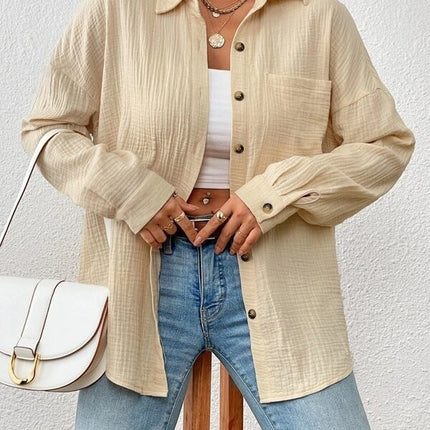 Autumn Drop Shoulder Blouse