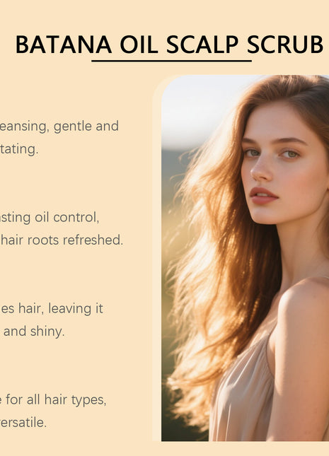 Hoegoa Batana Oil Scalp Hair Scrub 100g | Exfoliating & Nourishing Scalp Care