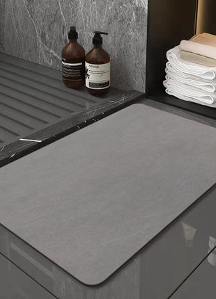 Nordic Minimalist Diatom Mud Bathroom Absorbent Floor Mat