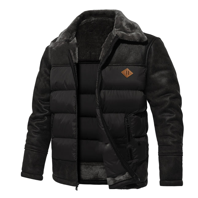 Men's Fur Integrated Trend Fashionable Jacket