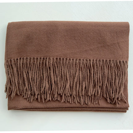 Tassel Cashmere Scarf