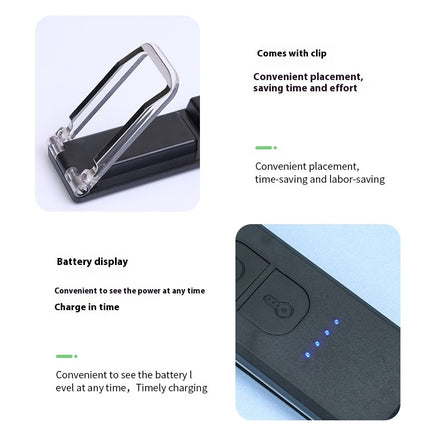 USB Rechargeable Book Clip Reading Lamp