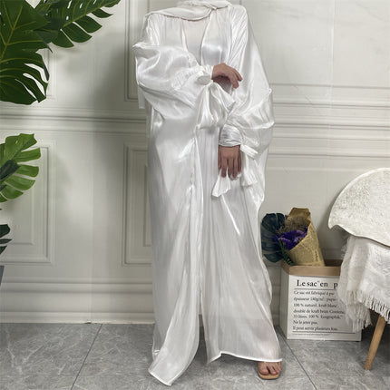 Leisure Fashionista Satin Abaya