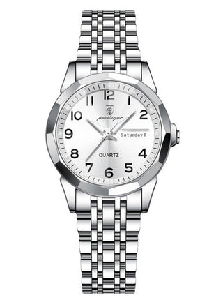 Double Calendar Waterproof Watch