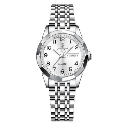 Double Calendar Waterproof Watch