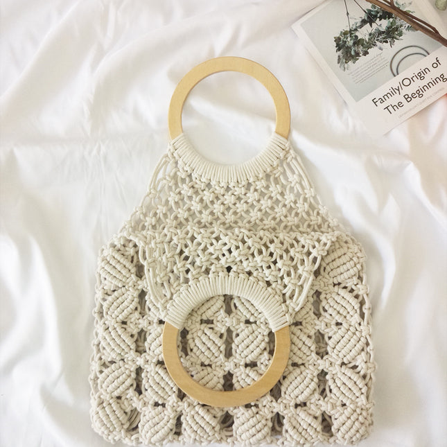 Cotton Rope Straw bags