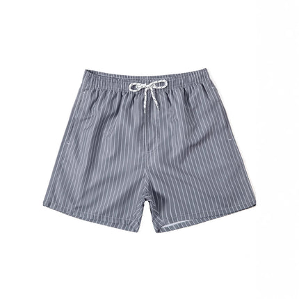 Polyester Fiber Striped Triangle Lining Shorts