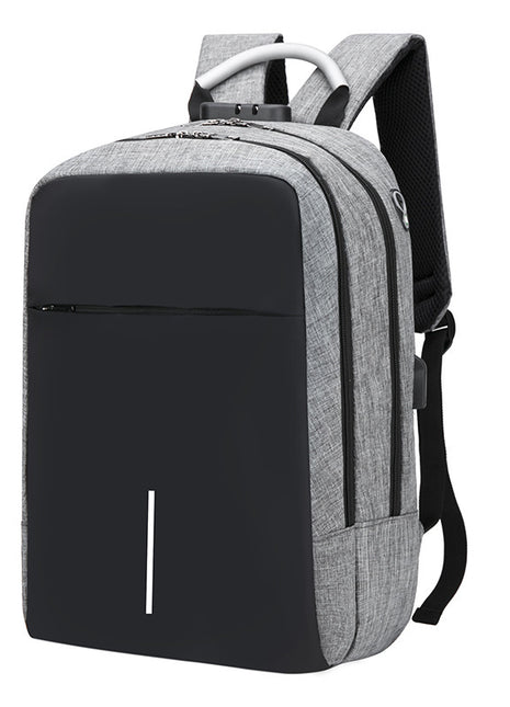 Korean Plain Backpack | Anti-Theft Large Capacity Everyday Laptop Bag