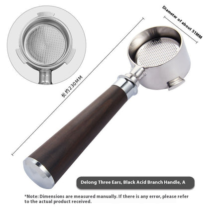 51mm Coffee Machine Modified Solid Wood Handle 43 types