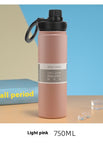 Pink / 750ml Magnetic Cover