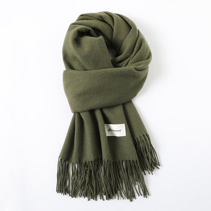 Tassel Cashmere Scarf