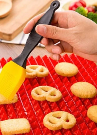 シリコンピラミッドオーブンマット – ノンスティック、ヘルシー＆クリスピーな調理