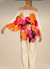 Orange Printed