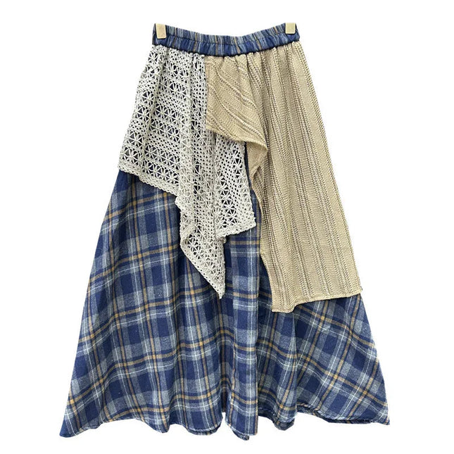 Irregular Stitching Skirt