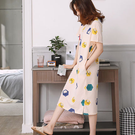 Long Sleeve Autumn Ins Two-piece Pyjamas Set