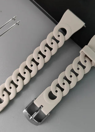 スマートウォッチ リング ブレスレット シリコン製汎用腕時計リストバンド