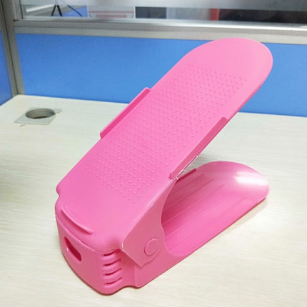 Adjustable Double Stand Shoe Organizer – Twice the Storage, Zero the Clutter