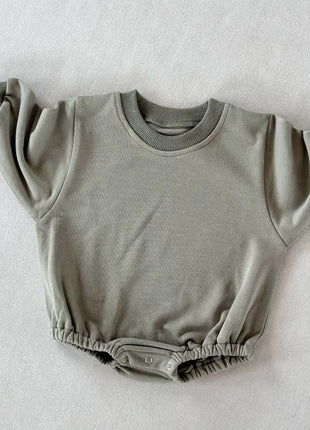 Baby Cotton Winter Onesie – 0–24 Months