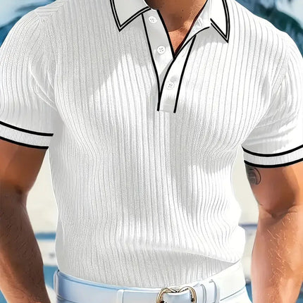 Men's POLO Short-sleeved Shirt Summer