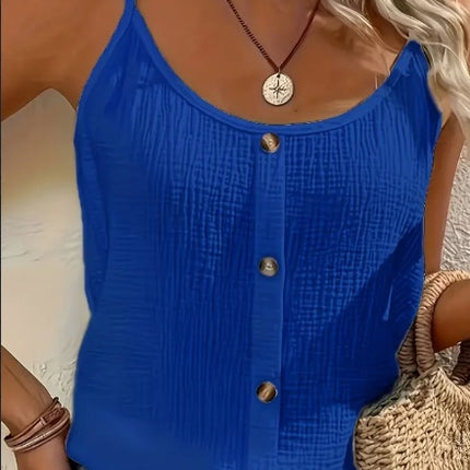 Cami Top Sleek Sleeveless Design Breathable Fabric