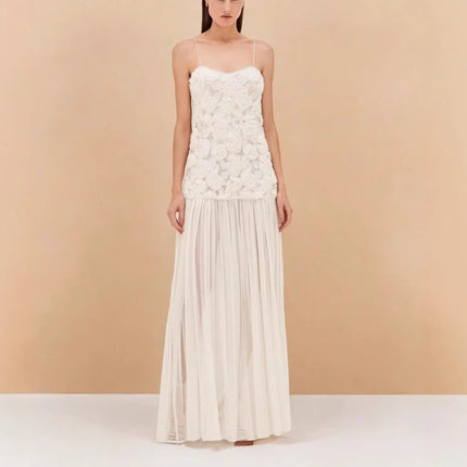 Three-dimensional Flowers Dress