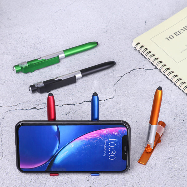 4-in-1 Folding Pen, Light, Pen, Holder & Ballpoint