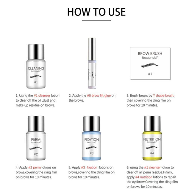 IBCCCNDC Eyebrow Lamination Kit