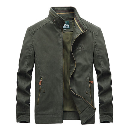 New Men's Casual Jacket Stand Collar