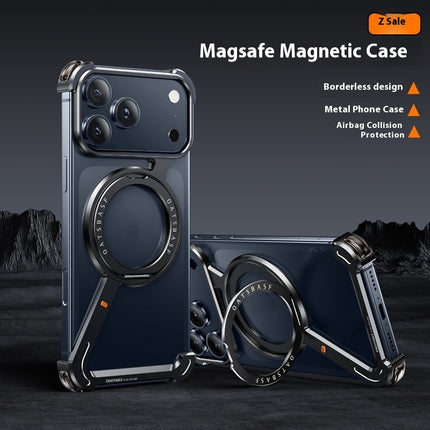 iPhone 17 Metal Frame Magnetic Case