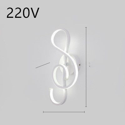 LED Nordic wall lamp 220V