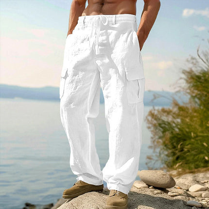 Men's Four Seasons Thin Loose Casual Wide-leg Pants