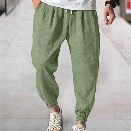 Casual Fashion Loose Men's Summer Ankle Banded Pants