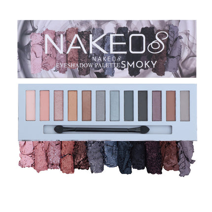 NAKEOS Shimmer & Matte Eyeshadow Palette