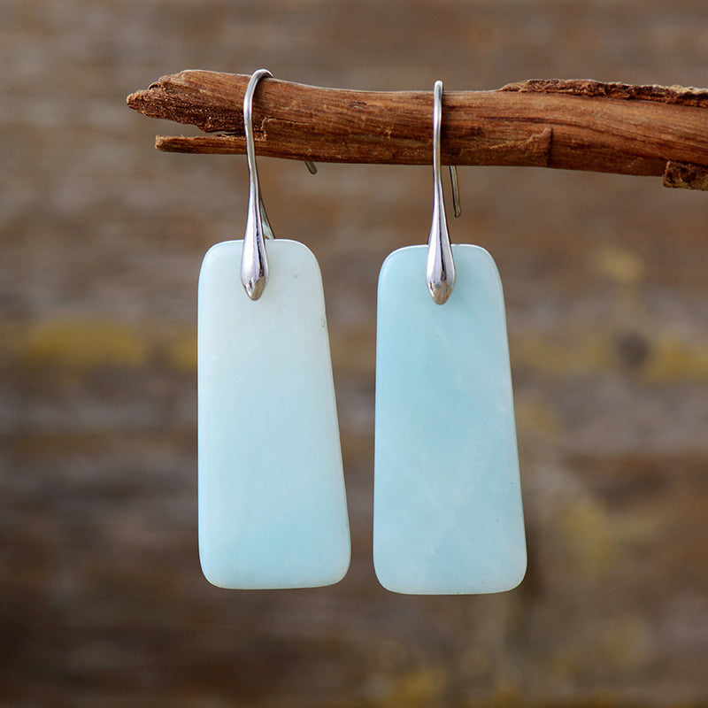 Geometric Pendant Earrings