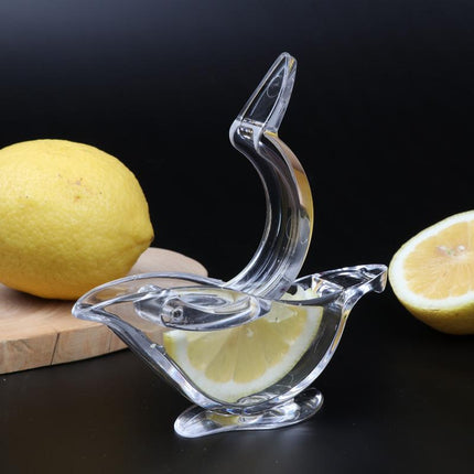 Manual Lemon Juicer Transparent Acrylic Squeezer Kitchen Tools Gadgets