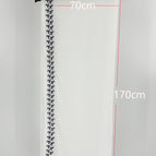 White Embroidered Headscarf