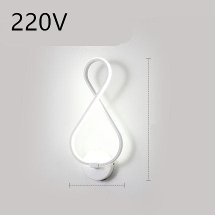 LED Nordic wall lamp 220V