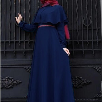 Elastic Sunshine Linen Plus Size Abaya