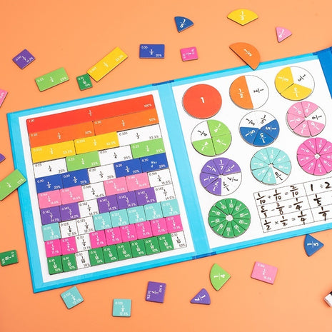 Pizarra magnética de puntuación de aprendizaje para niños, material didáctico de matemáticas